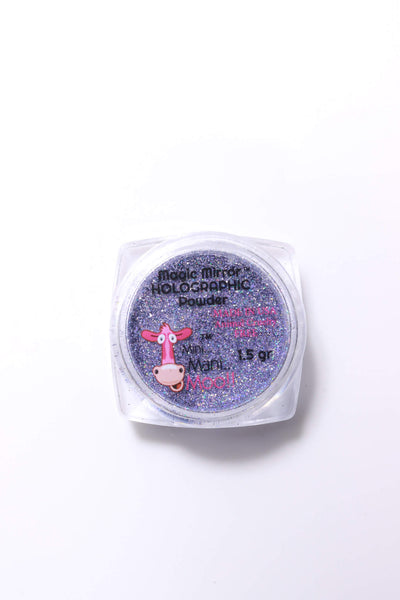 Magic Mirror Blue Holographic Powder