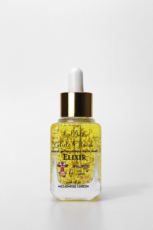 Ms. Moo™ 24k Gold Elixir For Hands & Cuticles Rose Garden