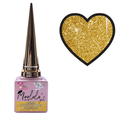 Moolala™ Diamond Luxury Gel Polish - D02 Gold