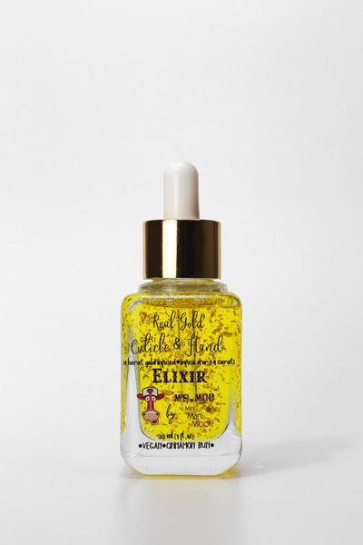 Ms. Moo™ 24k Gold Elixir For Hands & Cuticles Cinnamon Bun