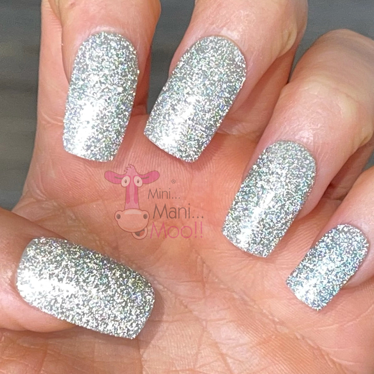 Moolala™ Diamond Luxury Gel Polish - D01 Silver